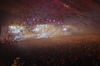 ももいろクローバーZのライブの様子。（撮影：木村泰之）