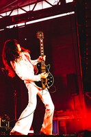 松嶋麗月（G / 暴動クラブ）（撮影：青木カズロー）