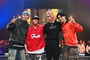 「R4 STREET DANCE」出演者。左からHAYATO(ONE N' ONLY)、和田颯(Da-iCE)、松井利樹(BALLISTIK BOYZ)、佐々木大光(7 MEN 侍)。(c) フジテレビ