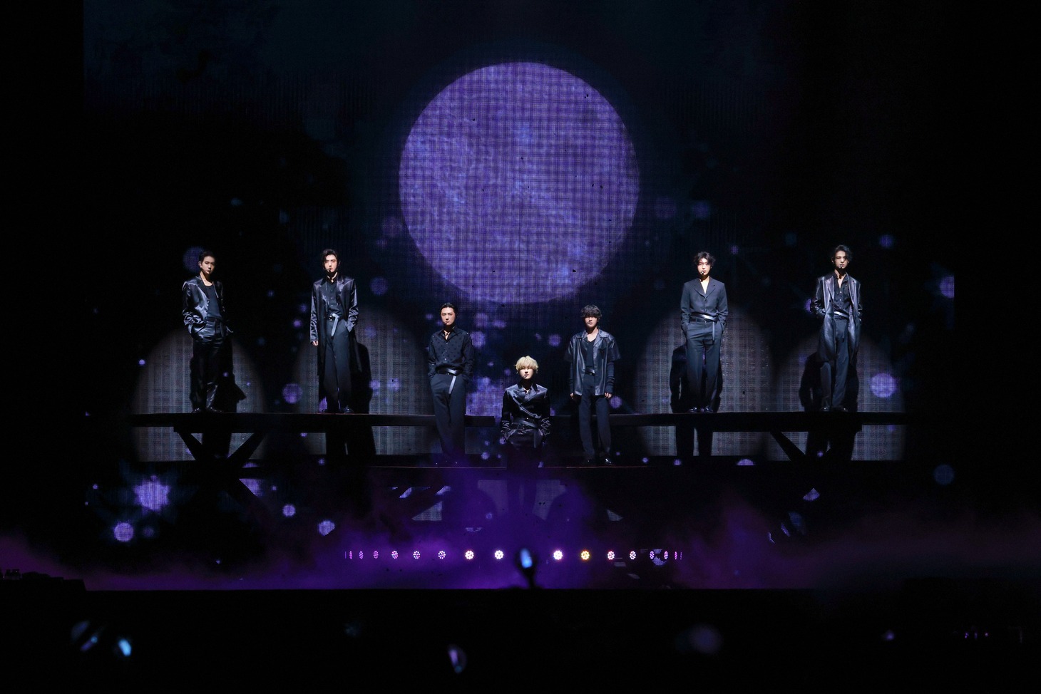 「ENHYPEN WORLD TOUR 'WALK THE LINE' IN JAPAN」埼玉・ベルーナドーム公演の様子。(P)&(C) BELIFT LAB Inc.