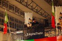 「Music Selector」を務めたミッツィー申し訳。（撮影：堀内れい）