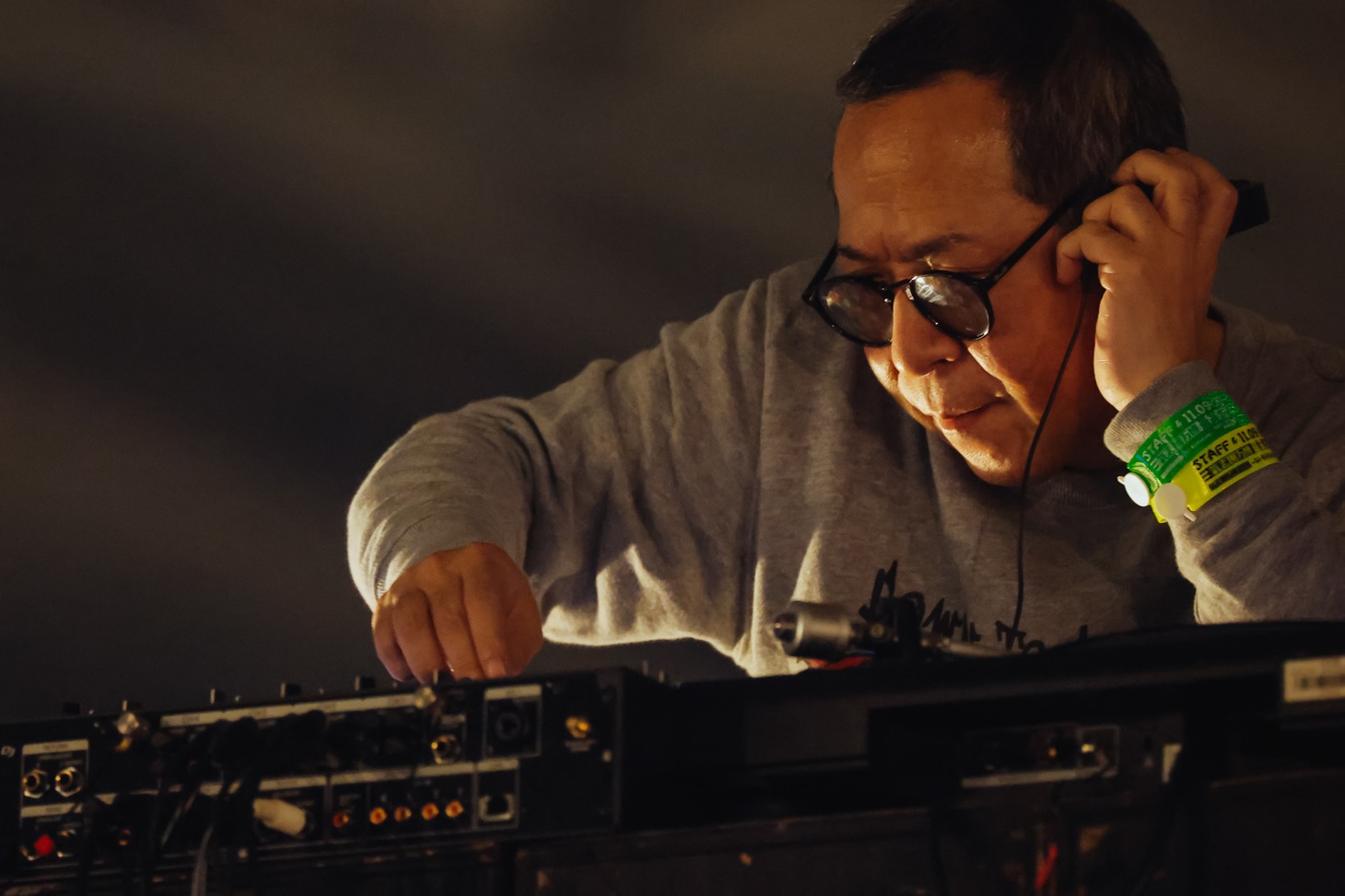 「Music Selector」を務めたISHIKAWA。（撮影：堀内れい）