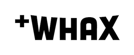 新レーベル・＋WHAX （プラスワックス）のロゴ。