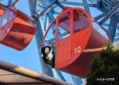メンバー装飾の観覧車のイメージ。