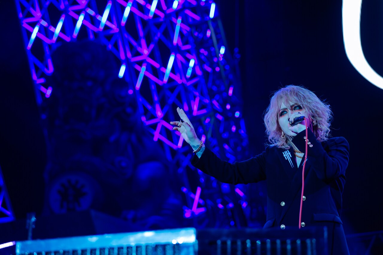 麗（G / the GazettE）（撮影：木村泰之） - 氣志團万博2日目にBUCK