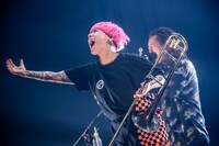 かなす（Tb / HEY-SMITH）（撮影：HayachiN）