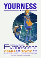 「YOURNESS ONE MAN LIVE『Evanescent』」ビジュアル
