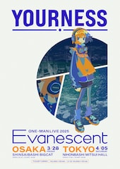 ユアネス、2025年春に東京と大阪でホール公演「Evanescent」