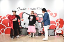 左からゆりやんレトリィバァ、MAMI（SCANDAL）、松崎しげる。