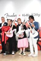 左からエドワード・コール氏、ゆりやんレトリィバァ、MAMI（SCANDAL）、松崎しげる。