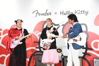 左からゆりやんレトリィバァ、MAMI（SCANDAL）、松崎しげる。