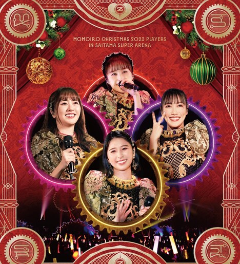 ももいろクローバーZ「ももいろクリスマス2023 PLAYERS」Blu-rayインナージャケット