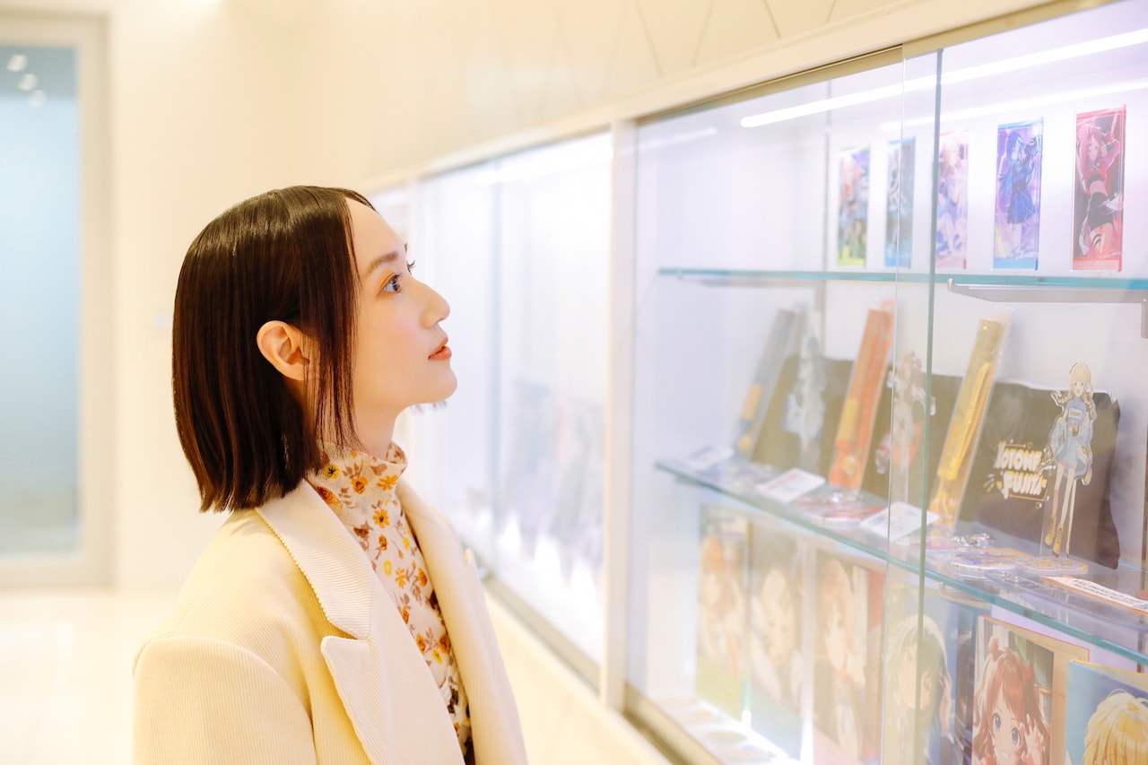 「学園アイドルマスター」のグッズを発見。