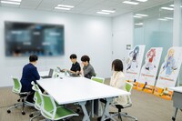 「学園アイドルマスター」定例会の様子。