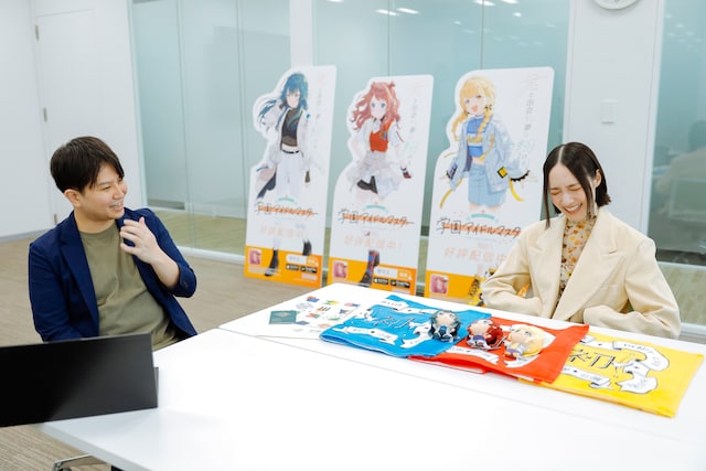 左から小美野日出文さん、のっちさん。