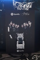 “ぬい撮り”ができるフォトブース。