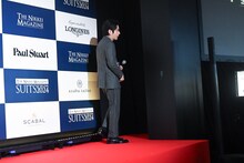 ステージをあとにする二宮和也