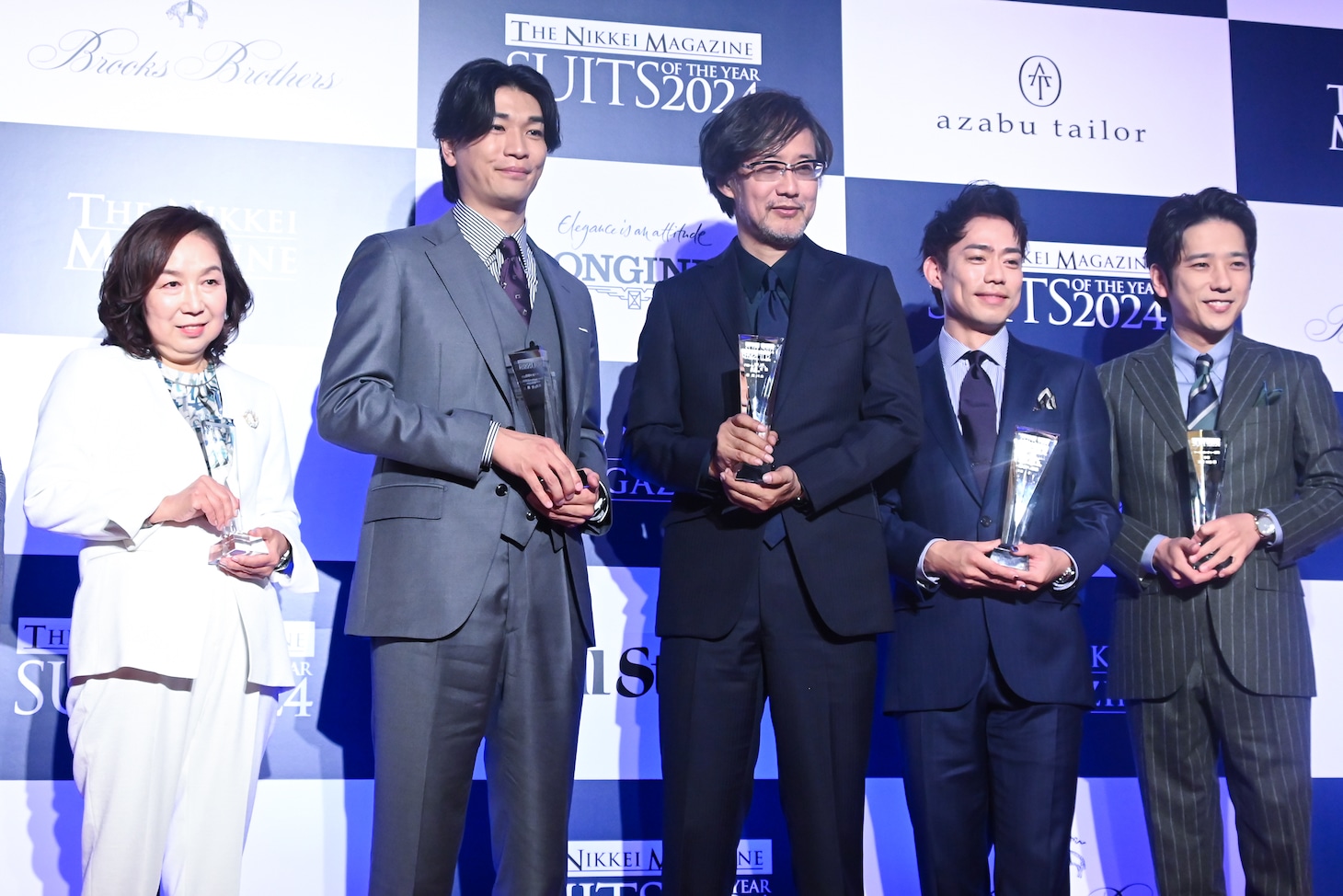 左から高野由美子氏、須藤海氏、山崎貴監督、高橋大輔、二宮和也。