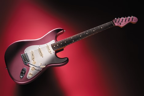 「Char Stratocaster(R) Burgundy」外観