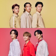 上段左から神谷健太、RIKU、長谷川慎。下段左から堀夏喜、佐藤大樹、澤本夏輝。