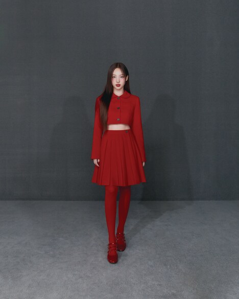 ナヨンを起用した「NAMING.」新ビジュアル。