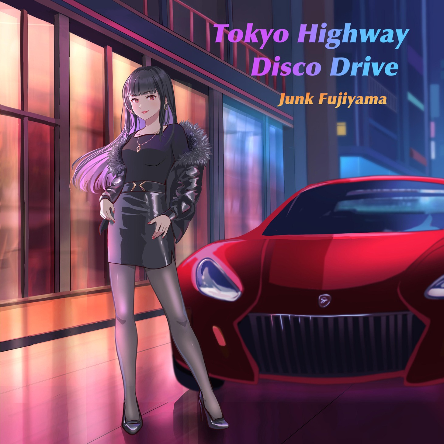ジャンク フジヤマ「Tokyo highway disco drive」配信ジャケット