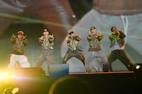 「三代目 J SOUL BROTHERS LIVE TOUR 2024 "ECHOES OF DUALITY"」初日公演の様子。