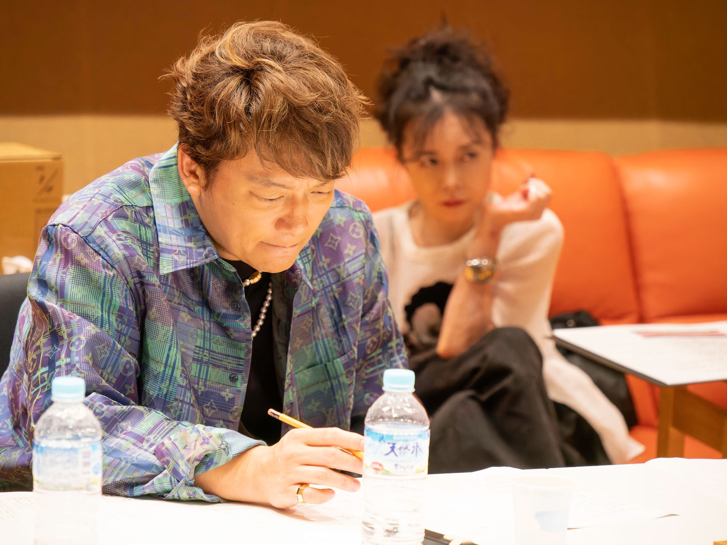 香取慎吾と中森明菜。