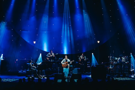 「ohashiTrio HALL TOUR 2024」昭和女子大学人見記念講堂の様子。（撮影：勝永裕介）