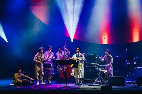 「1本マイクのコーナー」の様子。（撮影：勝永裕介）