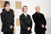 左から花村想太、和田颯、大野雄大。