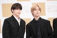 TOMORROW X TOGETHERのHUENINGKAIとBEOMGYU。