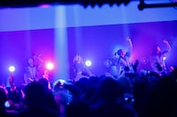 ExWHYZのライブの様子。（Photo by sotobayashi kenta）