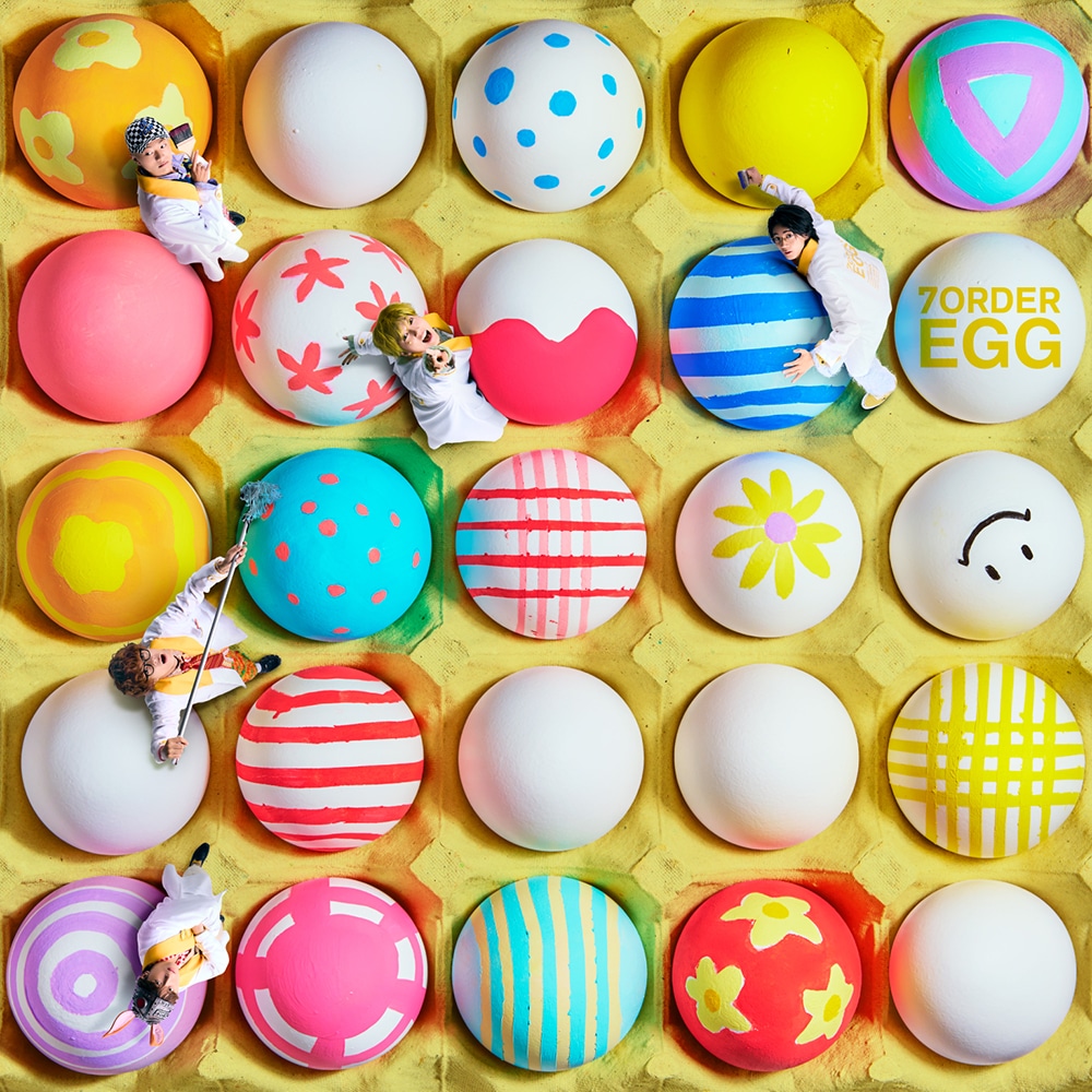 7ORDER「EGG」Lucky's club数量限定盤ジャケット