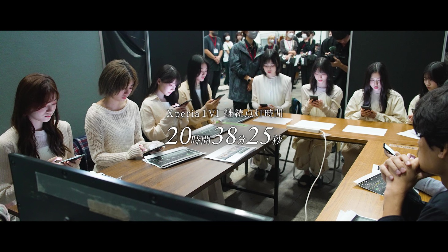 「100％ Memories of Light」メイキング映像より。