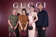 左からオードリー・ブリオッテ、HANNI（NewJeans）、ダビカ・ホーン、トーマス・デ・クレイヴァ。