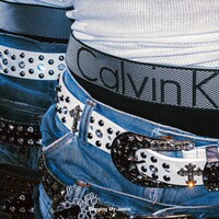 kZm「Sagging My Jeans feat. Lil Ash 懺悔 & Tohji（Prod. Chaki Zulu）」配信ジャケット