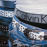 kZm「Sagging My Jeans feat. Lil Ash 懺悔 & Tohji(Prod. Chaki Zulu)」配信ジャケット