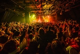 ラックライフのライブの様子。(撮影:佐藤広理)