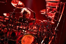 真矢（Dr）（撮影：田辺佳子）