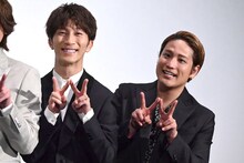 濵田崇裕と桐山照史。