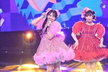 FRUITS ZIPPERによるパフォーマンスの様子。（提供：NHK）