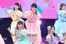 超ときめき♡宣伝部によるパフォーマンスの様子。（提供：NHK）