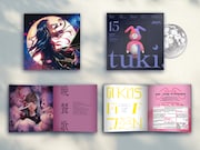 tuki.「15」完全生産限定盤の展開図。