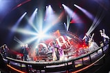 「和楽器バンド Japan Tour 2024 THANKS ~八奏ノ音~」東京・LINE CUBE SHIBUYA(渋谷公会堂)公演の様子。(撮影:上溝恭香)