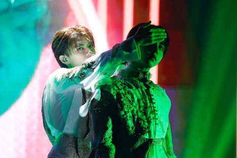 杢代和人と長野凌大。