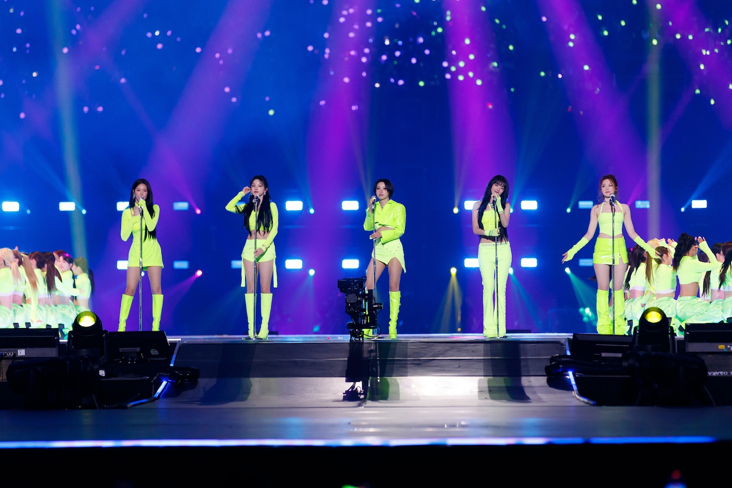 (G)I-DLEのステージの様子。 (c)CJ ENM Co., Ltd, All Rights Reserved