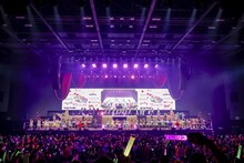 超ときめき♡宣伝部「最上級にかわいいの！」を歌う「STARDUST THE PARTY 2024」の出演アイドルたち。（提供：スターダストプロモーション）
