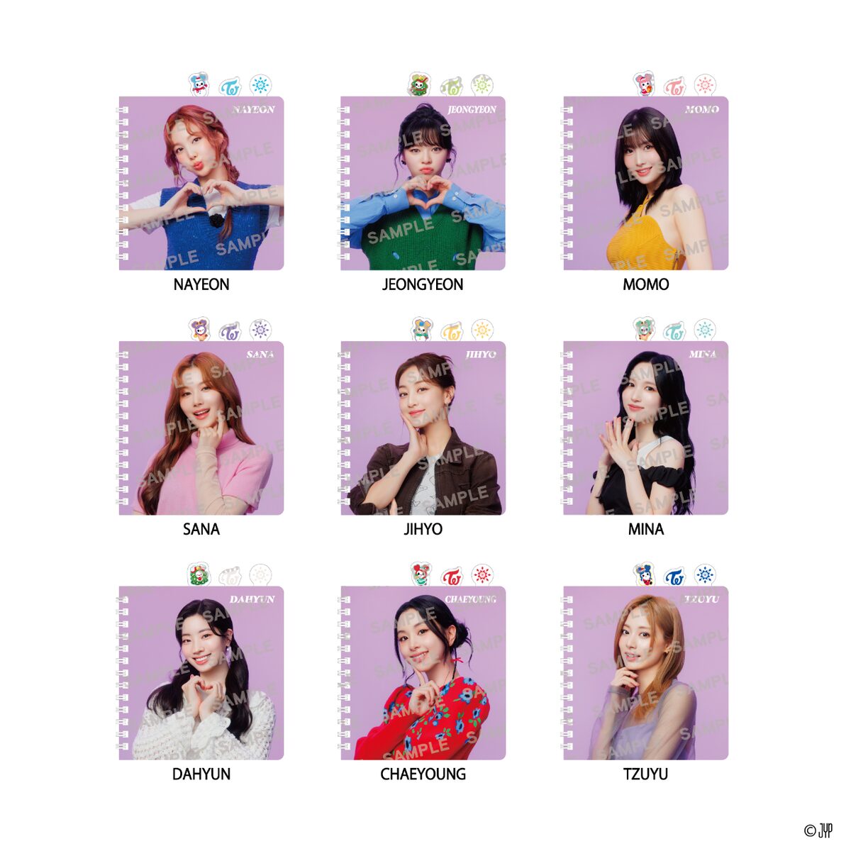 TWICEくじ JIHYO 野太い A賞&C賞