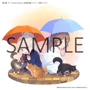 樋口楓、叶「Yummy Yummy」初回限定盤ジャケット用イラスト